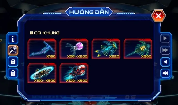 Hướng dẫn chơi Bắn Cá Men In Black Tại SM66