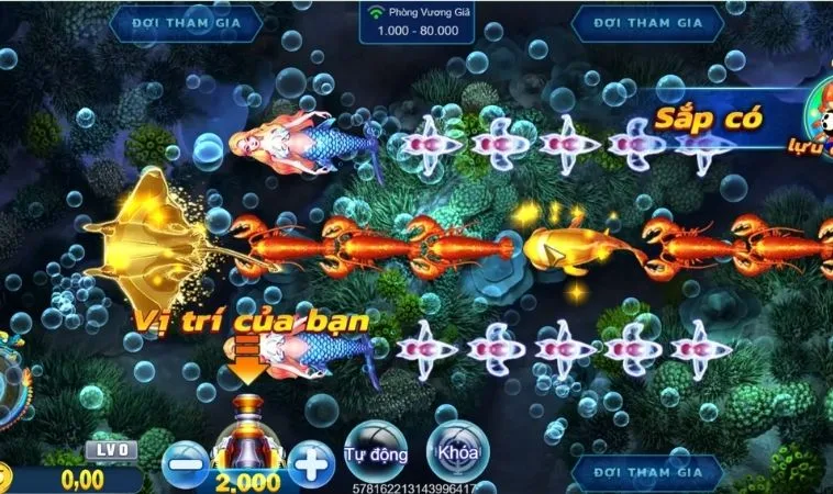 Hệ thống vũ khí trong game Bắn Cá Royal Fishing Tại SM66