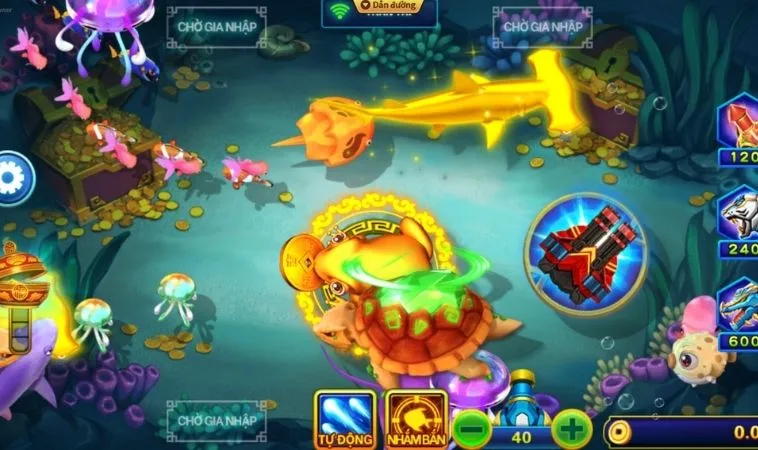Các sinh vật trong game Bắn Cá Thần Tài Tại SM66