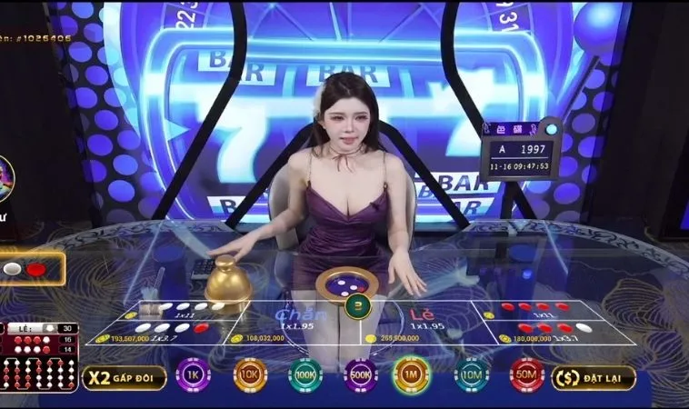 Giao diện chơi Casino Online SM66 chân thực cùng dealer người thật